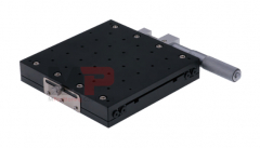 50 mm Travel Manual Linear Stage T160X-50R with Large-Area Platform and High Loading