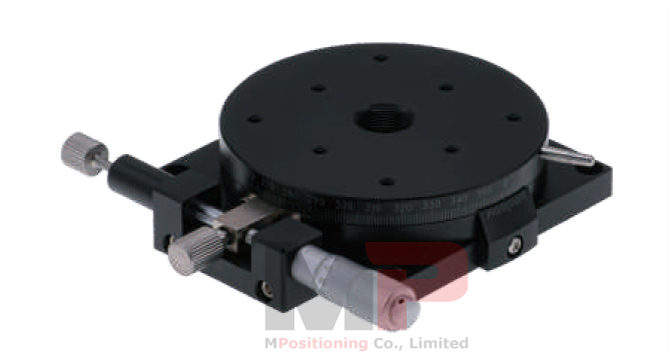 Precision Manual Rotation Stage R90B-L with Ø90 mm of Rotary Table