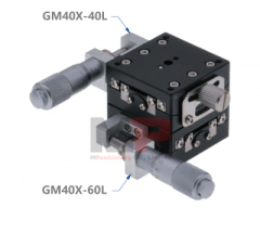 Dual-Axis Goniometric Stage GM40XY-40L with 40 mm Distance